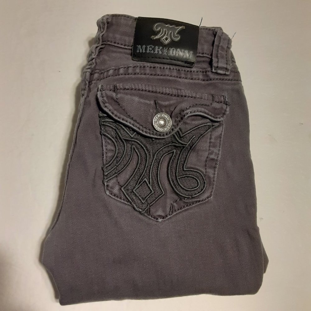 MEK Denim Women's Manaus Skinny Jeans W2MANAC4 Size 25/32